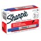 Sharpie Chisel Tip Permanent Marker, Black, 12PK 37003 - alternate 1